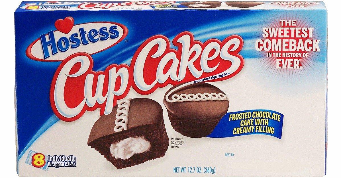 Hostess Hostess 8-ct. CHOCOLATE CUP CAKES, 3 boxes total (24 individually-wrapped cakes)