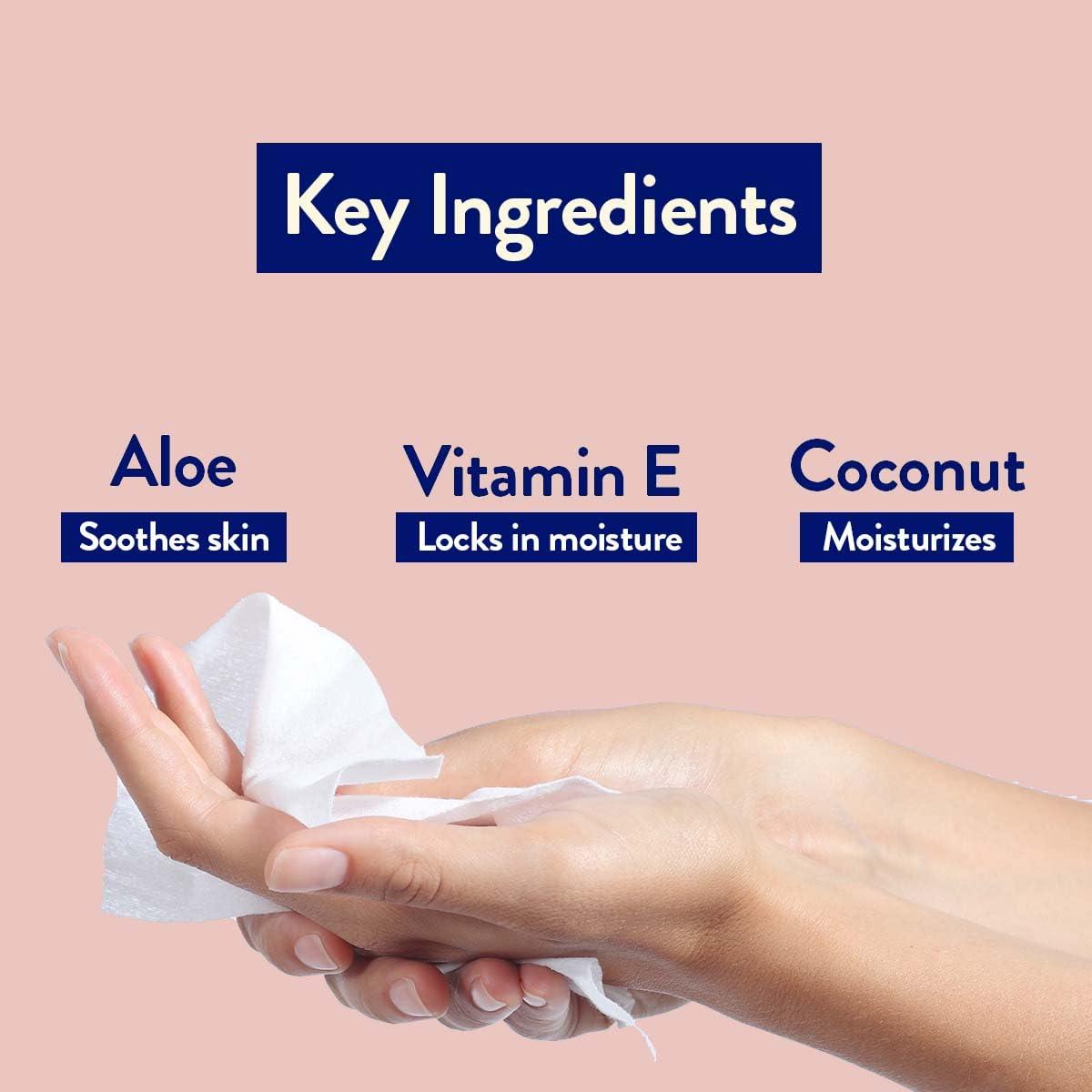 Megababe Megababe Megafresh Wipes | Unscented Cleansing Wipes for the Intimate Area | pH Balanced, Front & Back Use | 16 Individually Wrapped Wipes (Pack of 1)