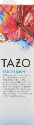 TAZO Tazo Concentrate For a Refreshing Cup of Tea Iced Passion Served Iced, Caffeine Free 32 oz