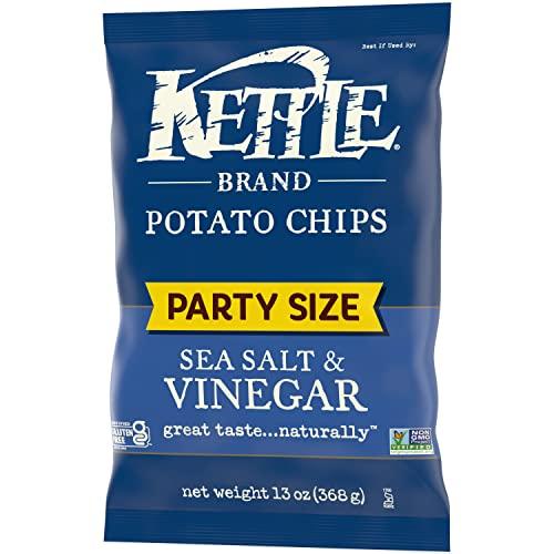 Kettle Brand Kettle Brand Potato Chips Sea Salt & Vinegar Kettle Chips, 13 Oz
