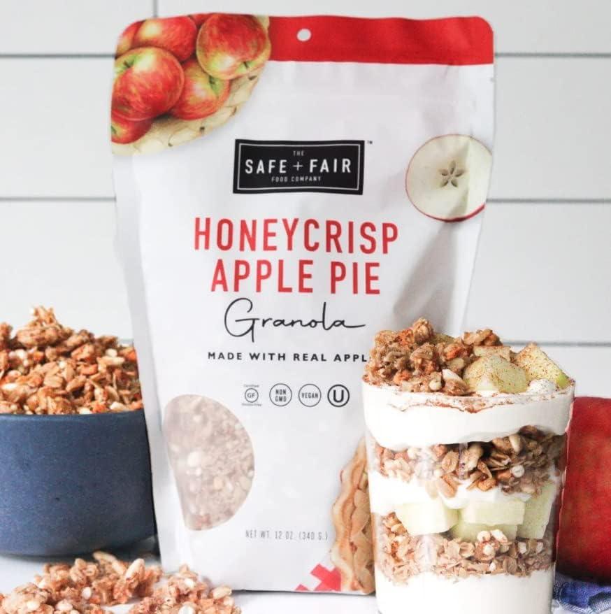 The Safe + Fair Food Company The Safe + Fair Food Company Honey Crisp Apple Pie Granola Cereal ~ 12 oz (hr k)