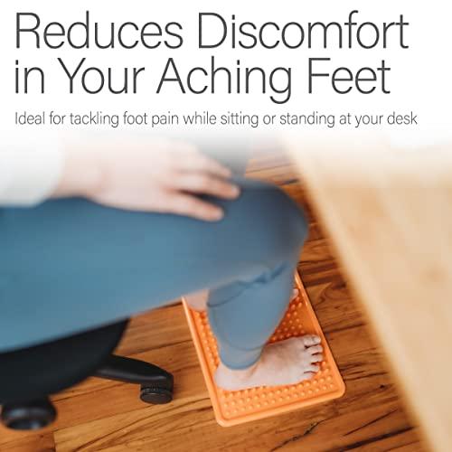 Kanjo Kanjo FSA HSA Eligible Acupressure Foot Pain Relief Mat | Pressure Point Foot Massager for Plantar Fasciitis, Heel Pain & Arch Pain Relief | for Use at Standing Desk