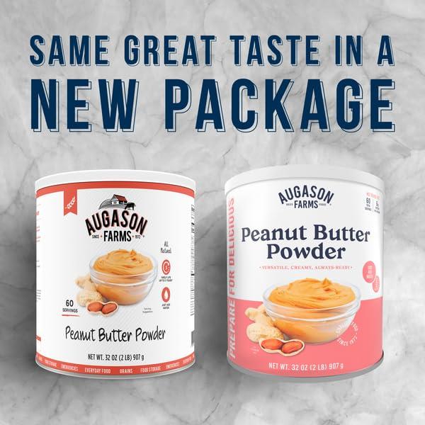 Augason Farms Augason Farms Peanut Butter Powder Can, Emergency Food Supply, Everyday Meals, 60 Servings