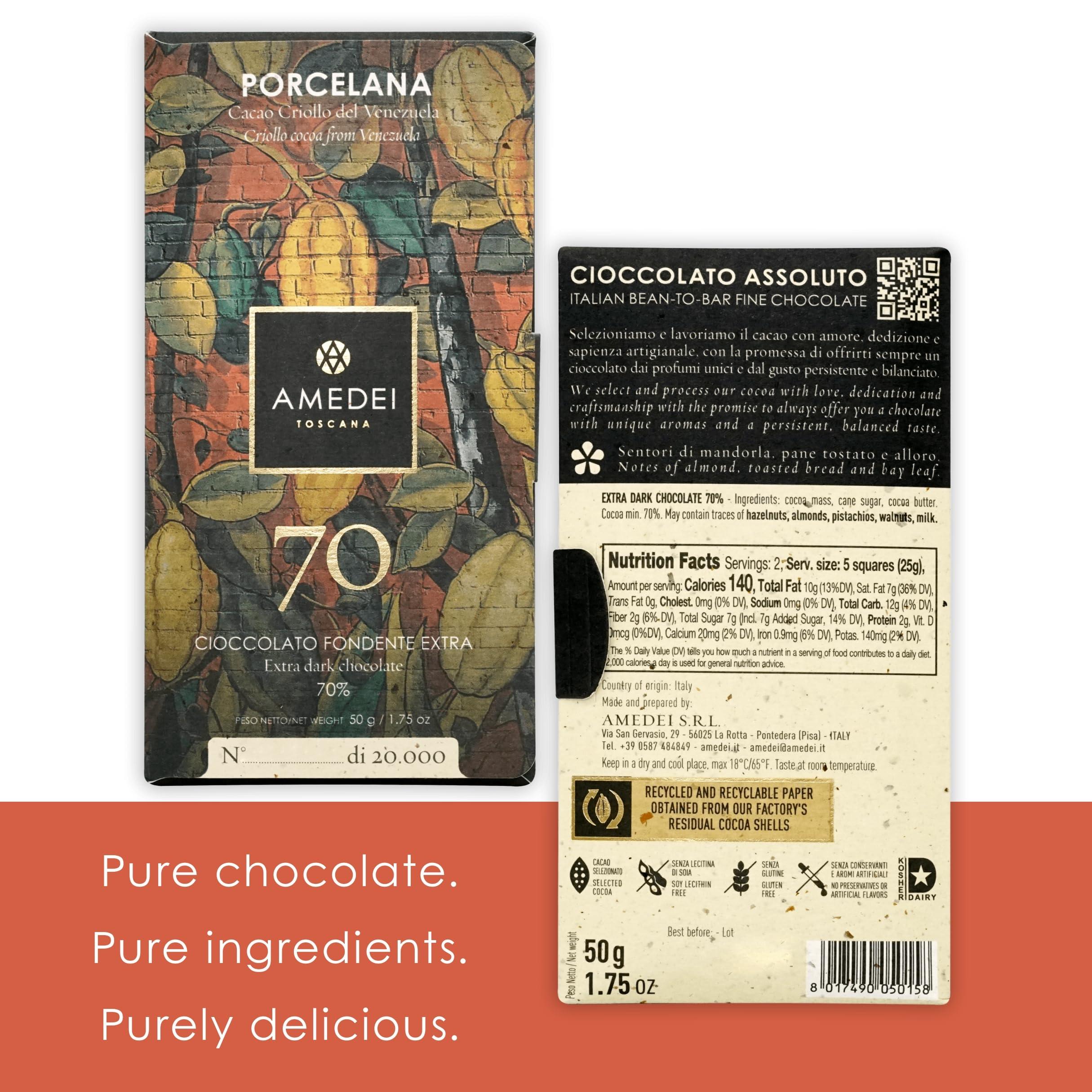 Amedei Amedei Porcelana Bar - 3 Pack