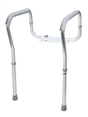 Carex Carex Toilet Safety Rails - Toilet Safety Frame For Elderly, Handicap, or Disabled - Toilet Rails For Home Use, Elderly, Toilet Bars For Elderly And Disabled