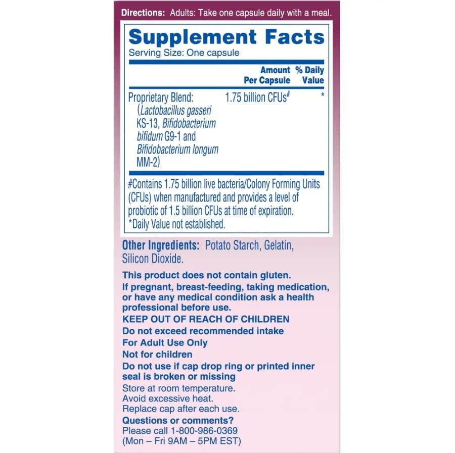 Phillips' Phillips' Colon Health Probiotic Capsules, 30 Count Bottle - Pack of 3
