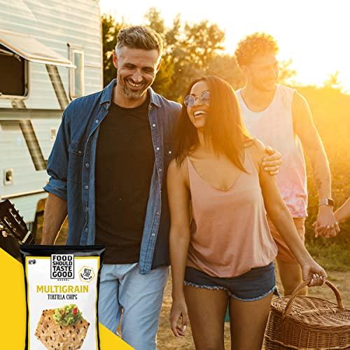 Food Should Taste Good Food Should Taste Good Tortilla Chips, Multigrain, Gluten Free, 5.5 oz (Pack of 12)