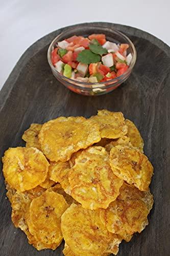 Andean Gourmet ANDEAN GOURMET Garlic Toston Chips 10oz (Pack of 3) - Gluten Free, All Natural, NON-GMO and Kosher - Plantain Dipping Chip