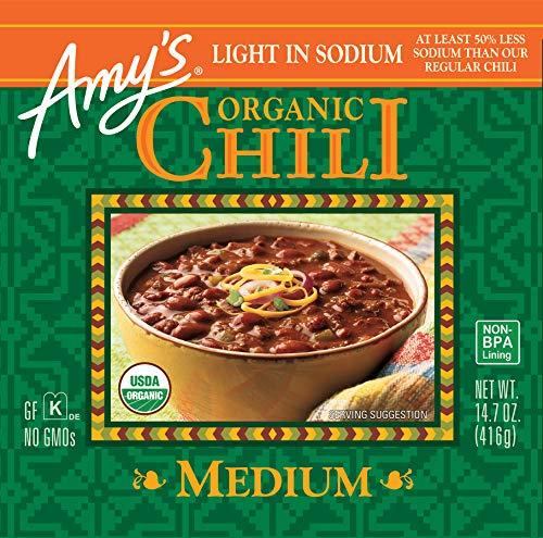 Amy's Amy's Chilis, Light in Sodium Organic Medium Chili, 14.7 Ounce