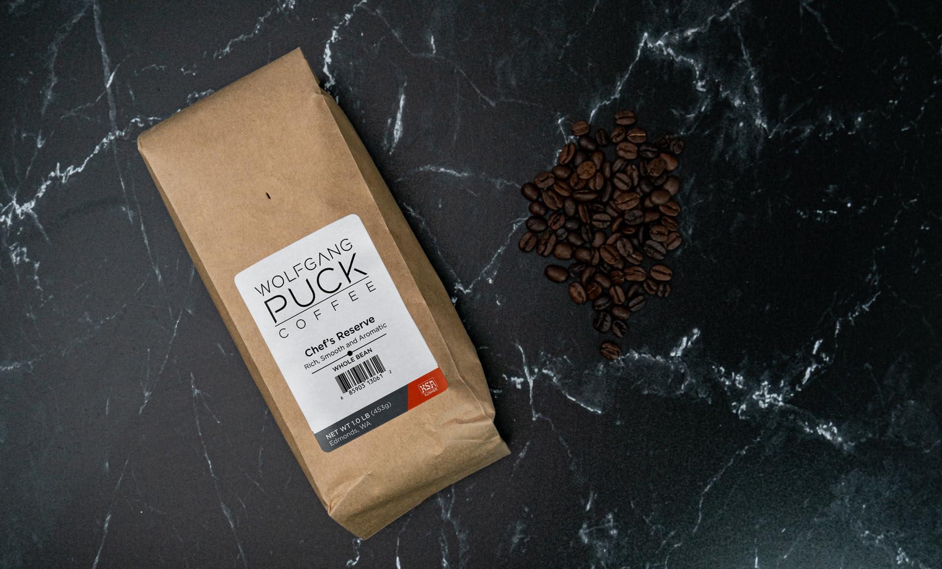 Wolfgang Puck Wolfgang Puck Coffee Chef\'s Reserve, Whole Bean, 6 x 1lb. (013861)