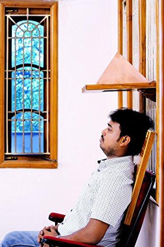 Wellness Goodies Giza 51 Degree 9" 100% Copper Meditation Pyramid | Handmade and Hand-Painted by Spiritual Masters | Great Magnetic and Pyramid Therapy Product