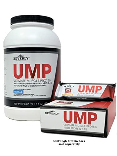 Beverly International Beverly International UMP Protein Powder, Cookies & Cream. Unique Whey-Casein Ratio Builds Lean Muscle. Easy to Digest. No Bloat. (32.8 oz) 2lb .8 oz