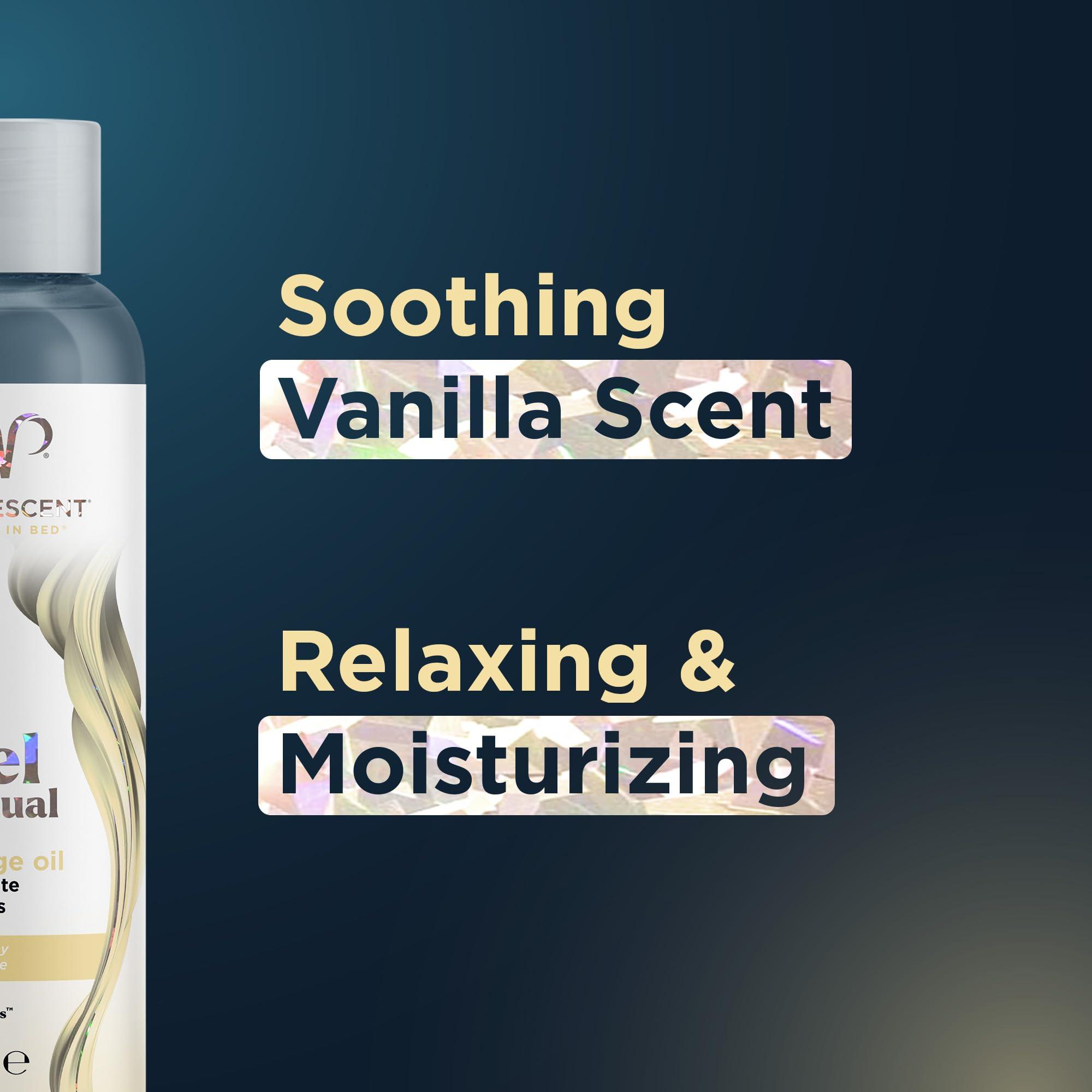 Promescent Promescent Desensitizing Delay Spray for Men + Vanilla Massage Oil for Massage Therapy, Massage Oils for Date Night, Sweet Almond Oil for Skin