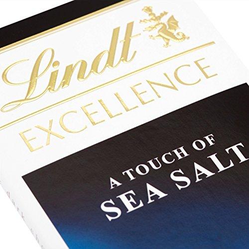 Lindt Original Lindt Excellence Dark with a Touch of Sea Salt Imported From The UK England
