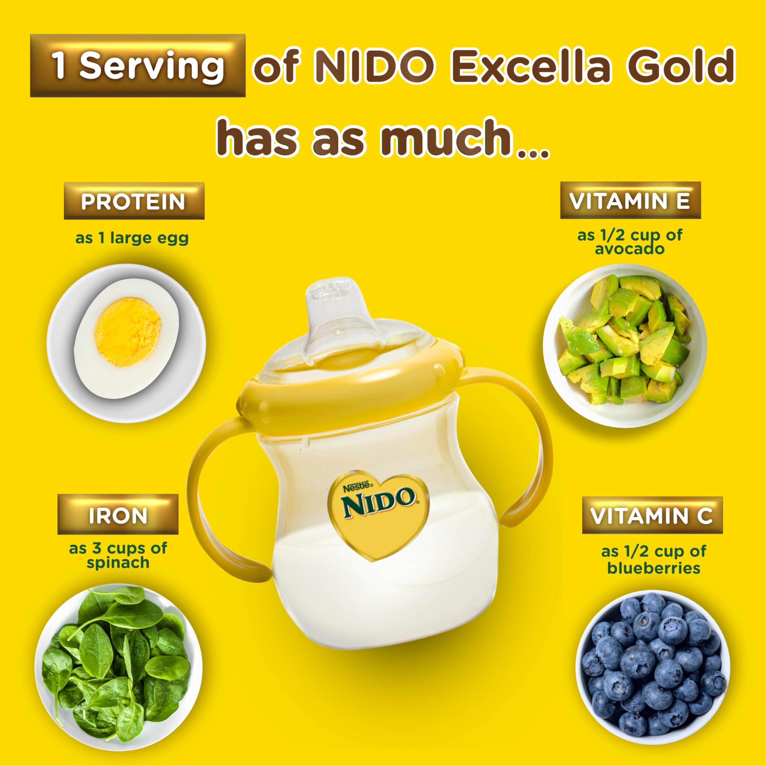 Nido Nestle Nido Excella Gold Original Milk Powder 4 Pack Of 800G