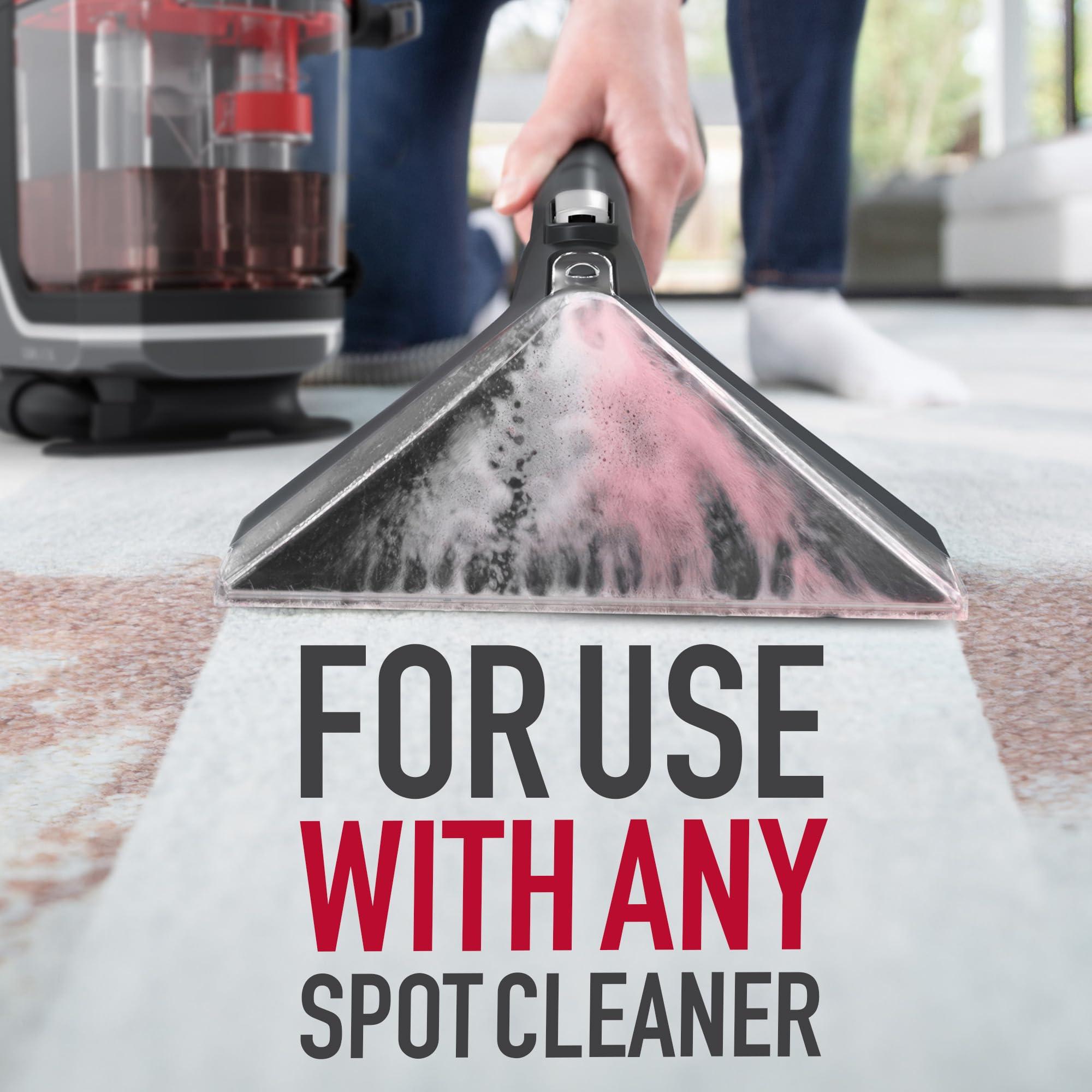 Hoover Hoover 32 oz Oxy Portable Spot Cleaner Solution, for use in Hoover CleanSlate Spot Cleaners, Carpet and Upholstery Cleaner, Remove Tough Colored Stains, Fresh Air Scent, White, AH31711