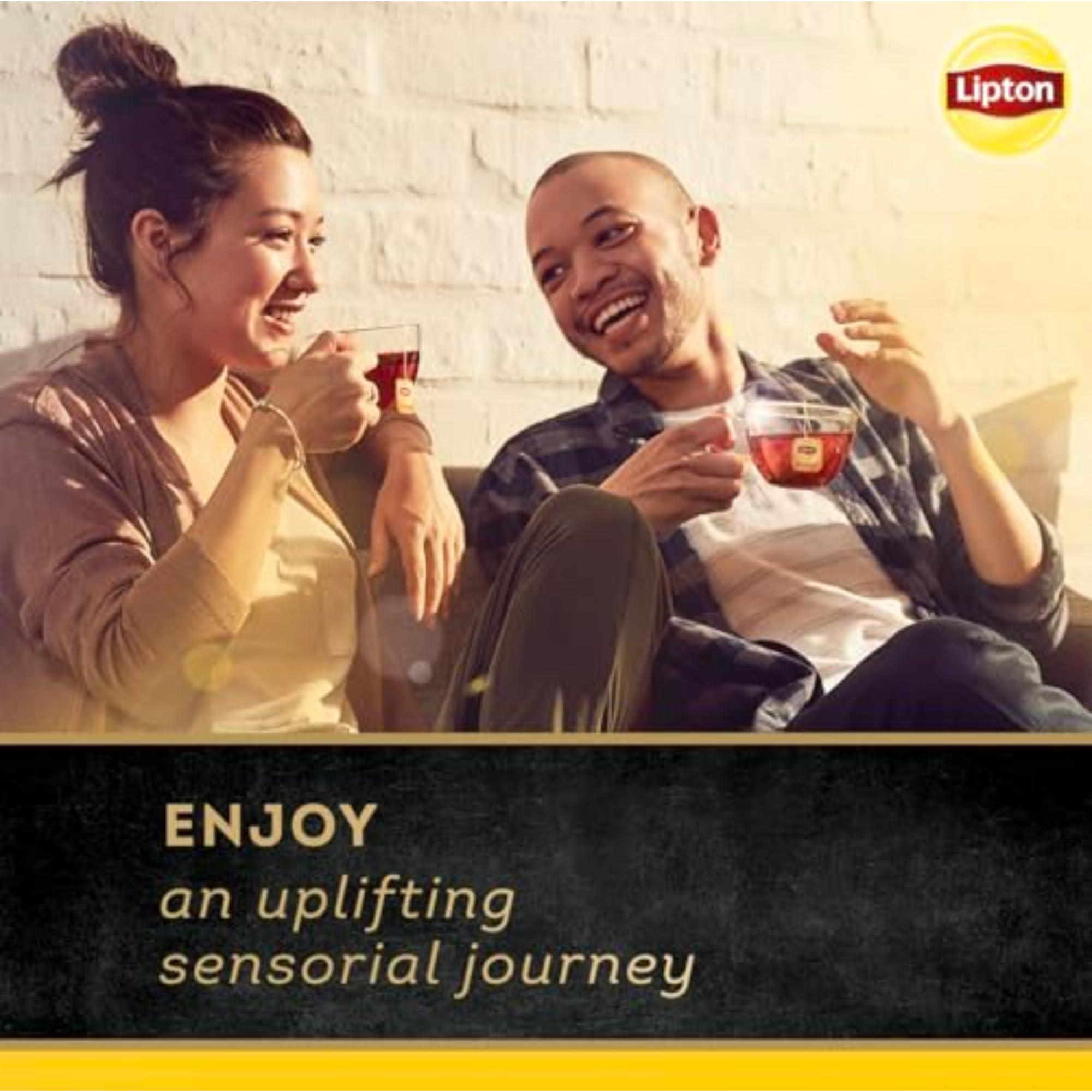 Lipton Lipton Black Tea English Breakfast, Pyramid Tea Bags, Flavored Teabags, 80 Total Bags (20ct - Pack of 4)