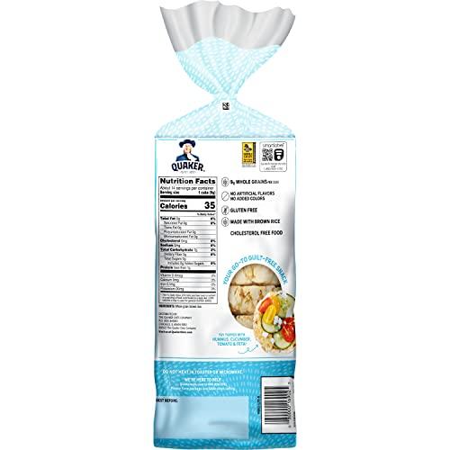 Quaker Quaker Rice Cakes Salt Free , 4.5 Oz
