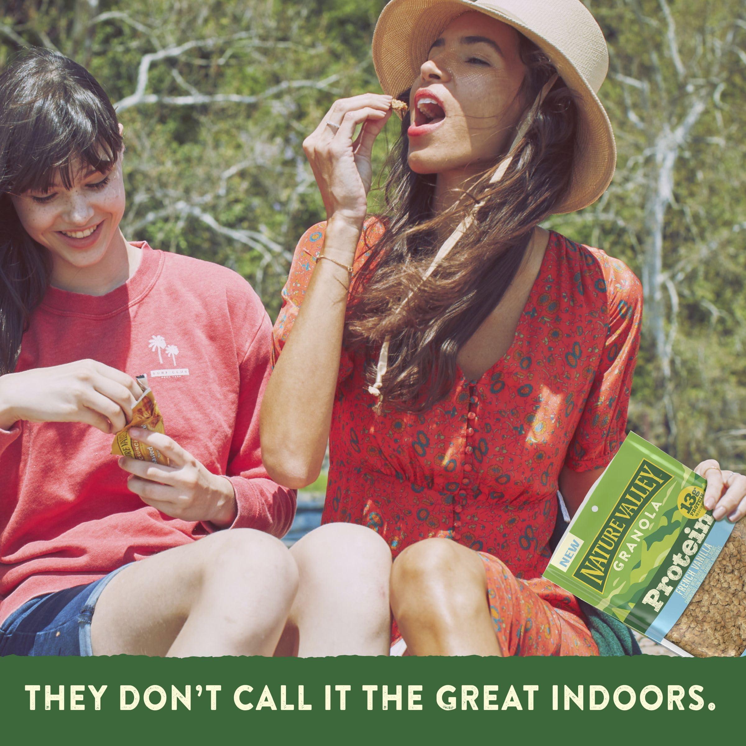 Nature Valley Nature Valley Protein Granola, French Vanilla Flavored, Resealable Bag, 11 oz (Pack of 2)