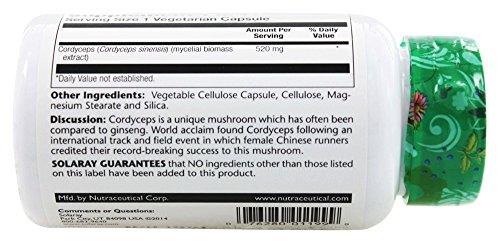 SOLARAY SOLARAY Cordyceps | 100 Count