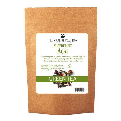 The Republic of Tea The Republic Of Tea Acai Superfruit Green Tea Full-Leaf Tea, 1 Pound / 200 Cups