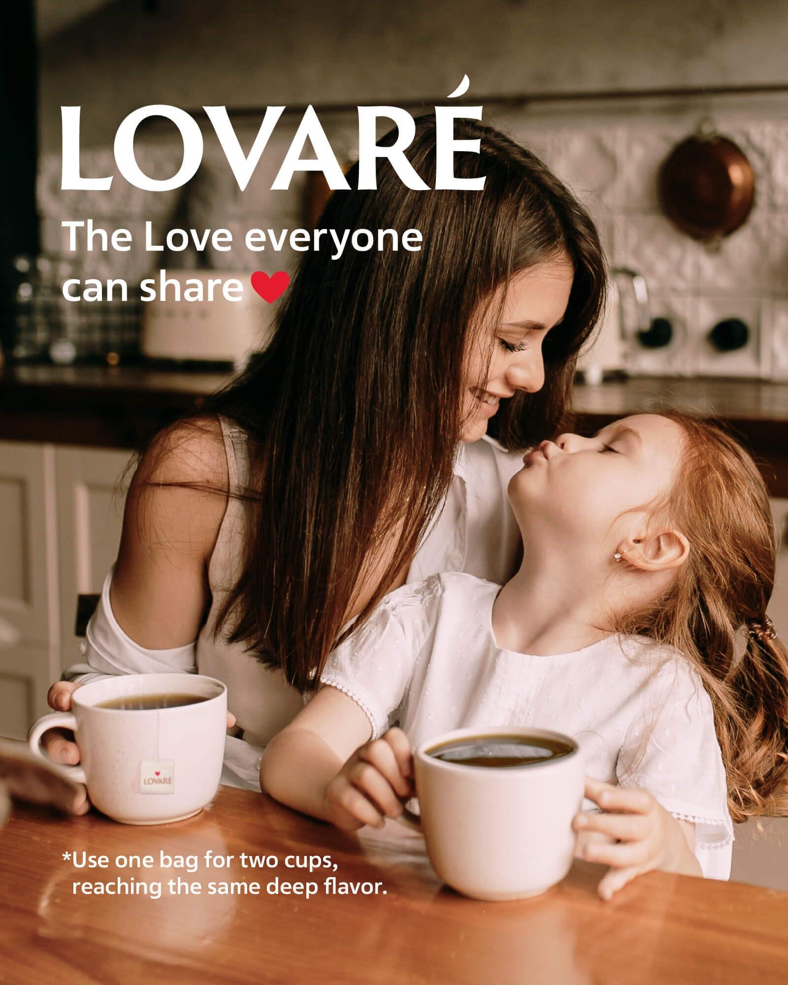 LOVARE LOVARE Tea Bags, 32 Count - Assorted Black Tea Variety Pack - 1001 Night, Passion Fruit, Champagne Splashes, Wild Berry - Made in Ukraine - Gluten Free