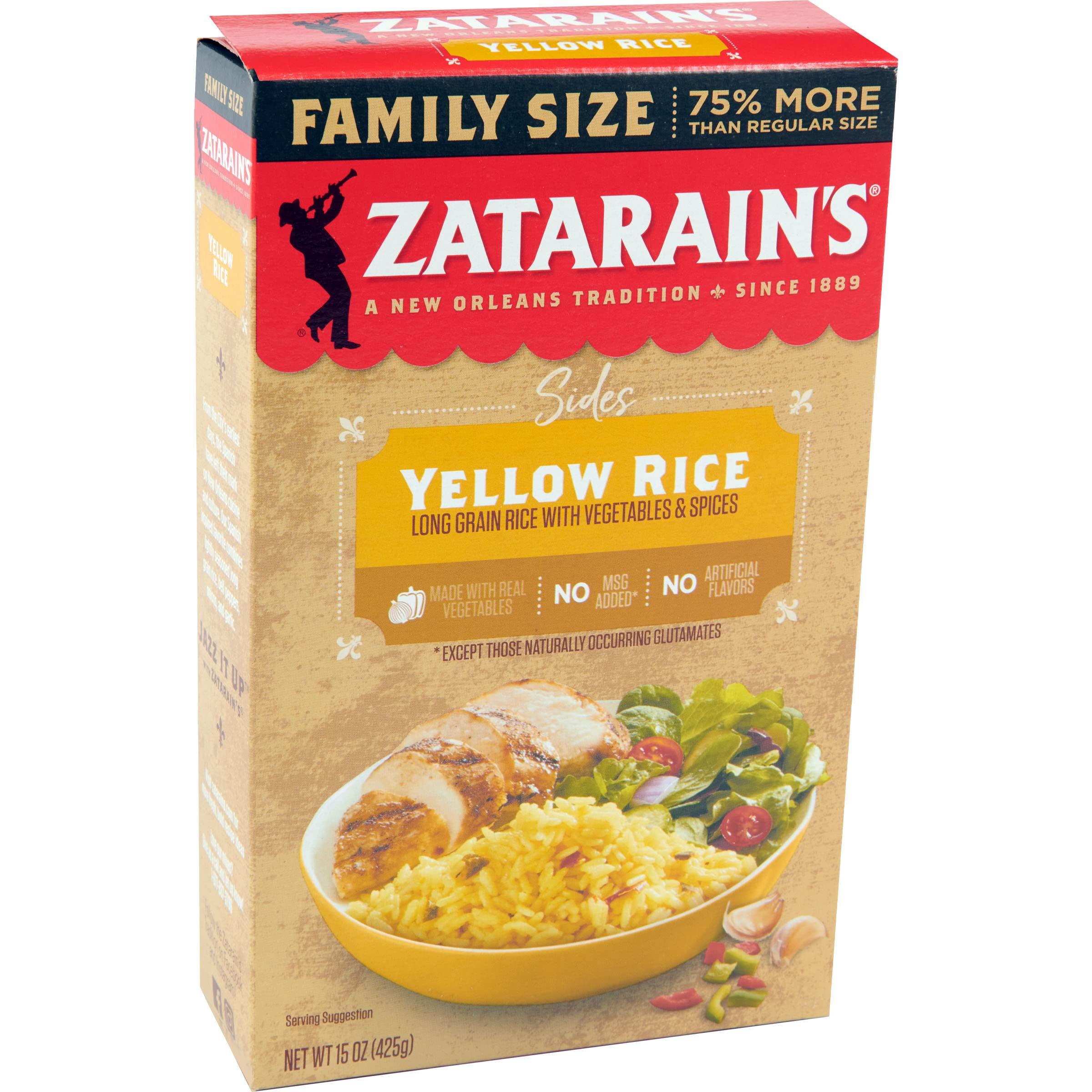 Zatarain\'s Zatarain\'s Family Size Yellow Rice, 15 oz