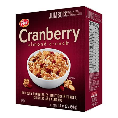 Post Post Cranberry Almond Crunch Cereal 1.1kg/2.2 lbs. {Imported from Canada}