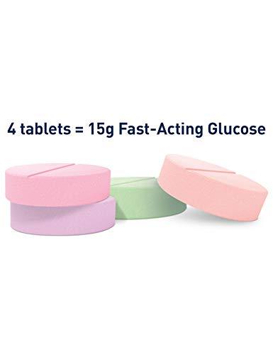 TRUEplus TRUEplus Glucose Tablets, Assorted Flavor (Grape, Raspberry, Orange) - 50ct Bottle (1)