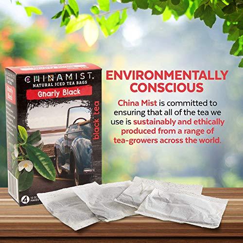 China Mist Iced Tea China Mist Iced Tea Gnarly Black Tea Infusion Refreshing and Delicious Each Tea Bag Yields 1/2 Gallon 4 bags.