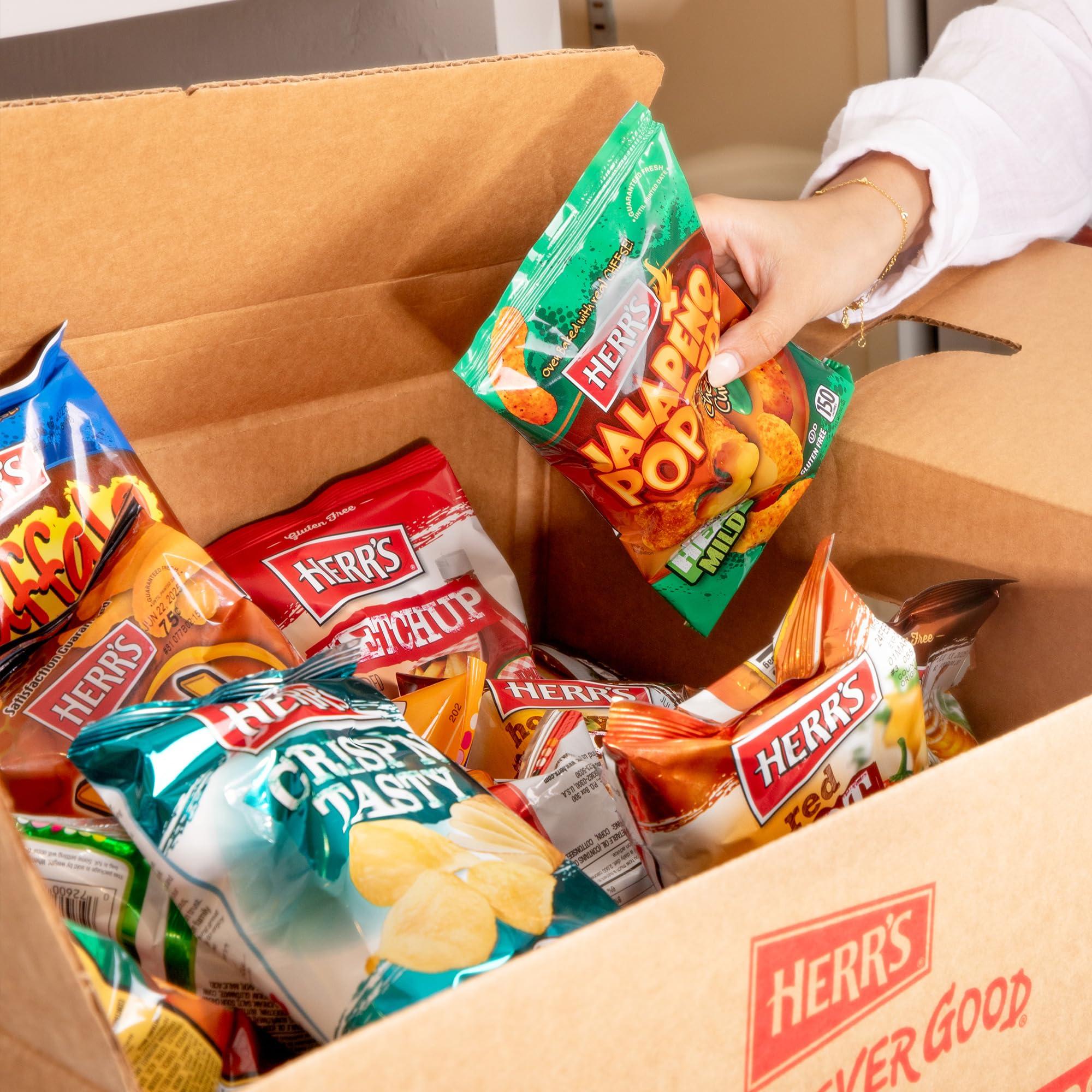 Herr\'s Herr\'s Jalapeno Poppers Cheese Curls 7oz 12 count