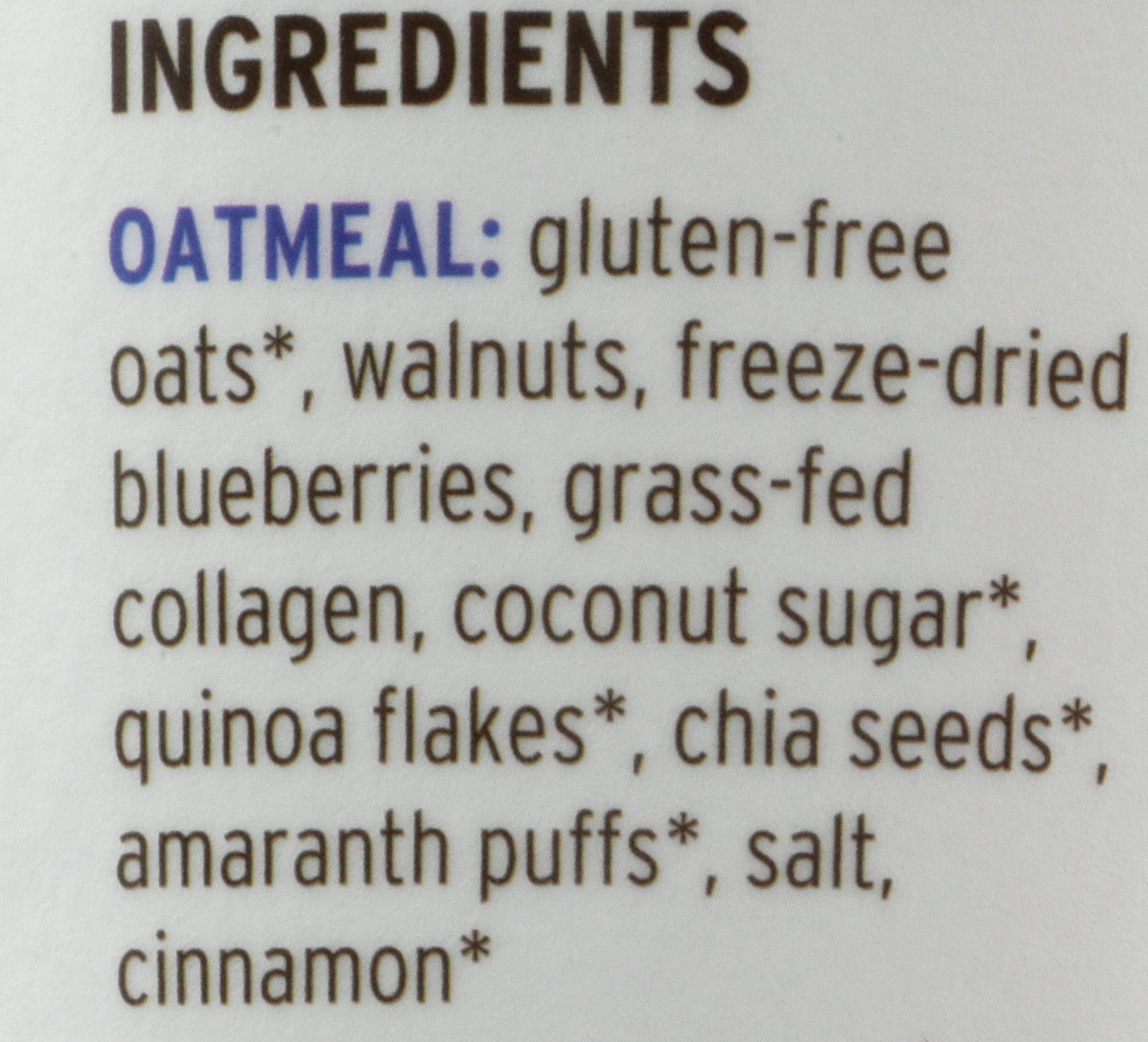 purely elizabeth purely elizabeth Oats Blueberry Walnut Collagen Protein, blueberry walnut, 2 Ounce