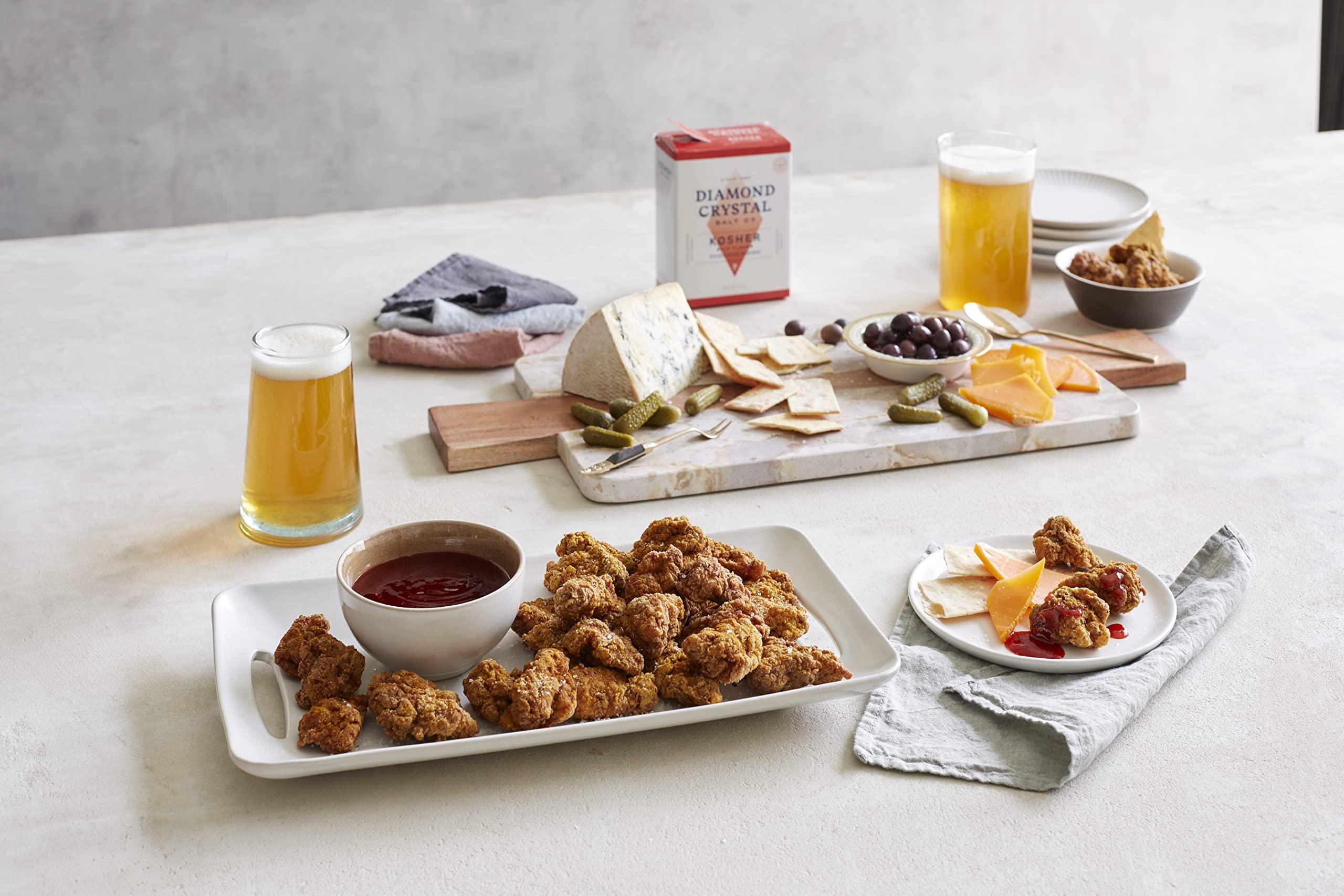 Diamond Crystal Diamond Crystal Kosher Salt – Full Flavor, No Additives and Less Sodium - Pure and Natural Since 1886 - 3 Pound (New Packaging)