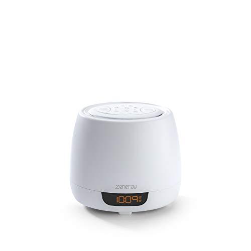 iHome iHome Zenergy Aroma Dream Aromatherapy Diffuser Alarm Clock with Sound Therapy, 12 Soothing Sounds and White Noise, Aroma Sound Timers, Anti-Anxiety and Stress Relief