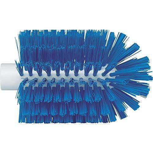 Vikan Vikan 5380-103-3 Stiff Tube Brush, Polyester, 3-7/8" x 6-1/2" OAL, Blue