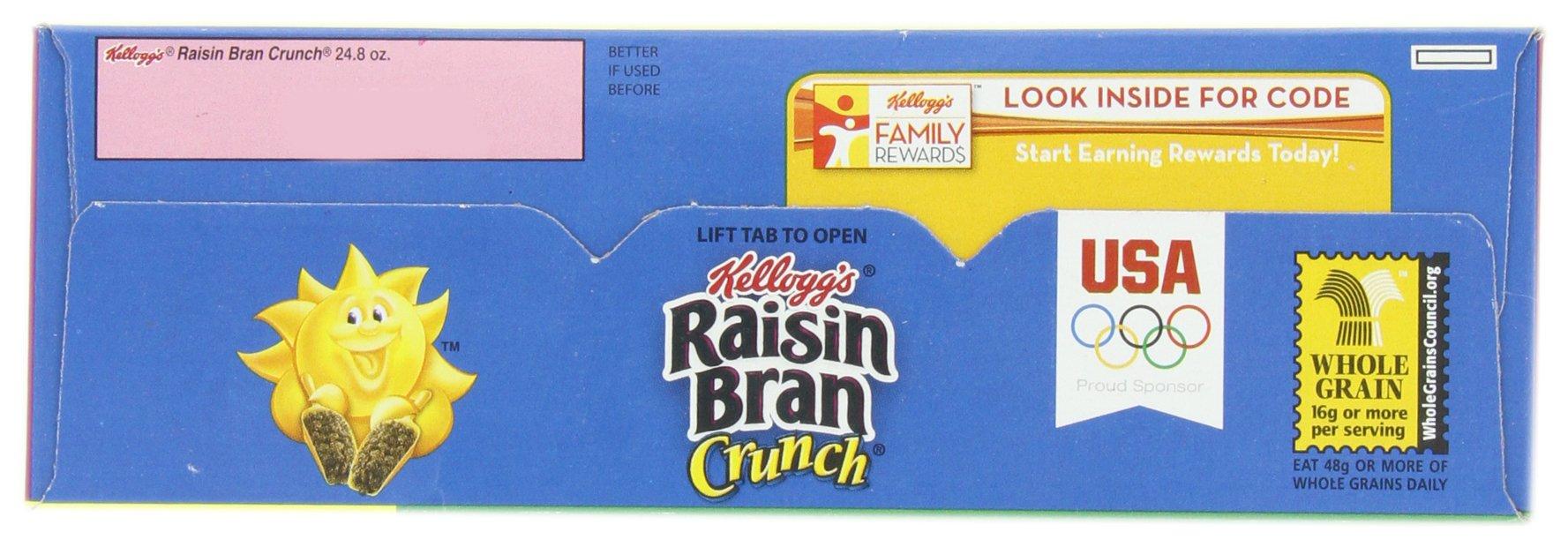Raisin Bran Kellogg's Raisin Bran Crunch 24.8-ounce (Pack of 2)