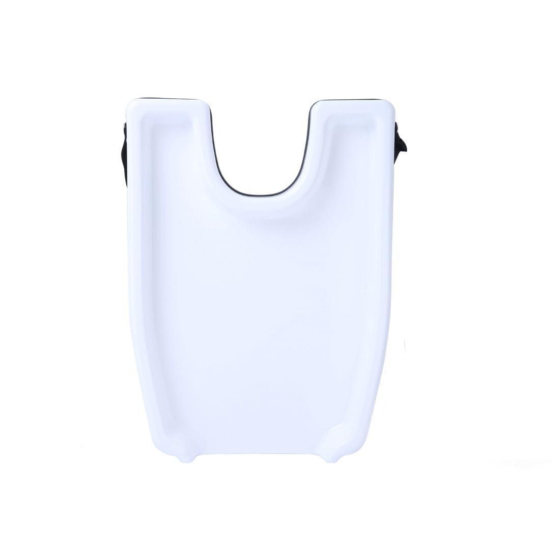 STYLANCE STYLANCE Portable Hair Washing Tray, Shampoo Bowl for Sink for Home,for Washing Hair, Cutting Hair, Home, Bed (White)