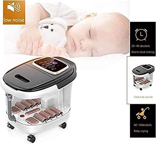ELORES ELORES Foot Spa Bath Massager with Heat - Feet Soaking Tub Features 8 Shiatsu Massage Rollers, Rotting Callus Remover, Adjustable Time & Temperature - Stress Relief for Fatigue and Tired Feet
