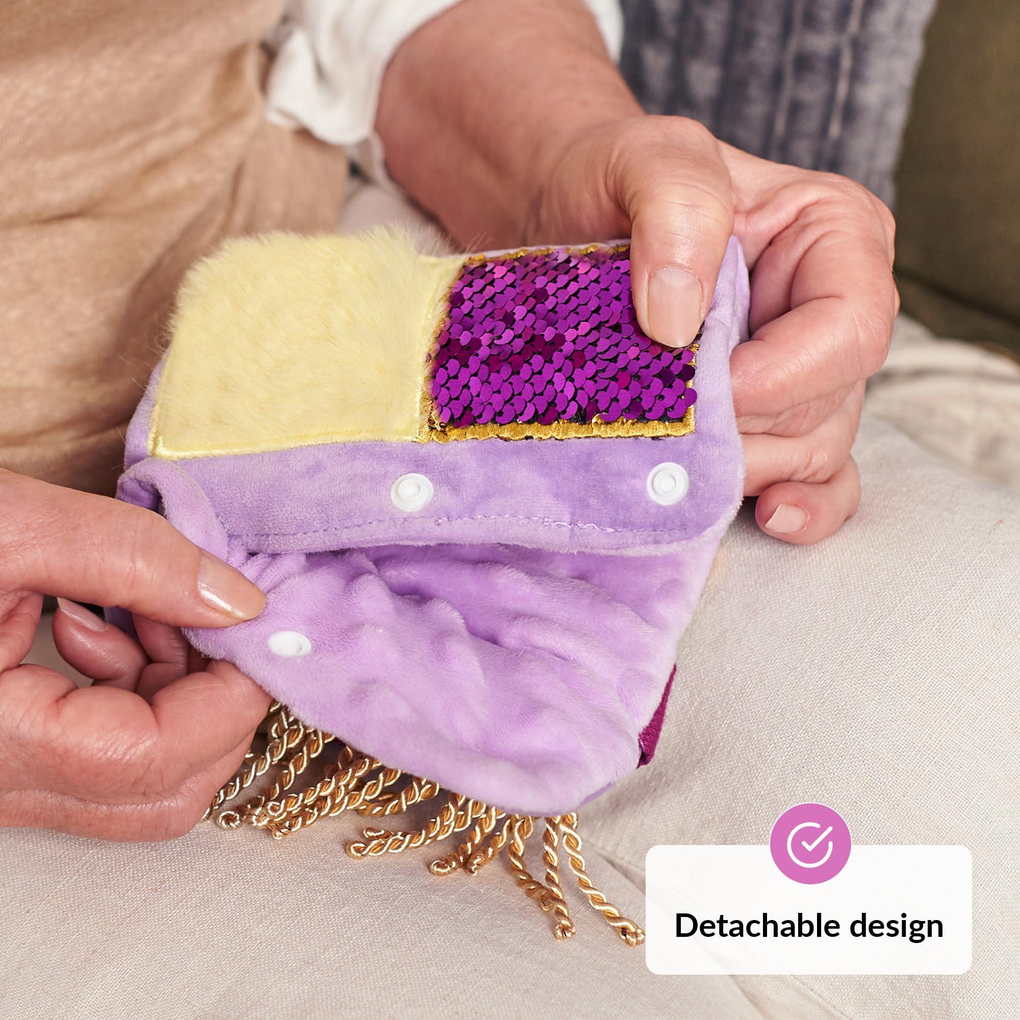 ODOXIA Fidget Wrist Cuff Sensory Toys | Fidget Toys for Dementia | Dementia Products for Elderly | Anxiety Sleeve | Gifts and Activities for Seniors with Alzheimers or Dementia | Sensory Fidget Toys