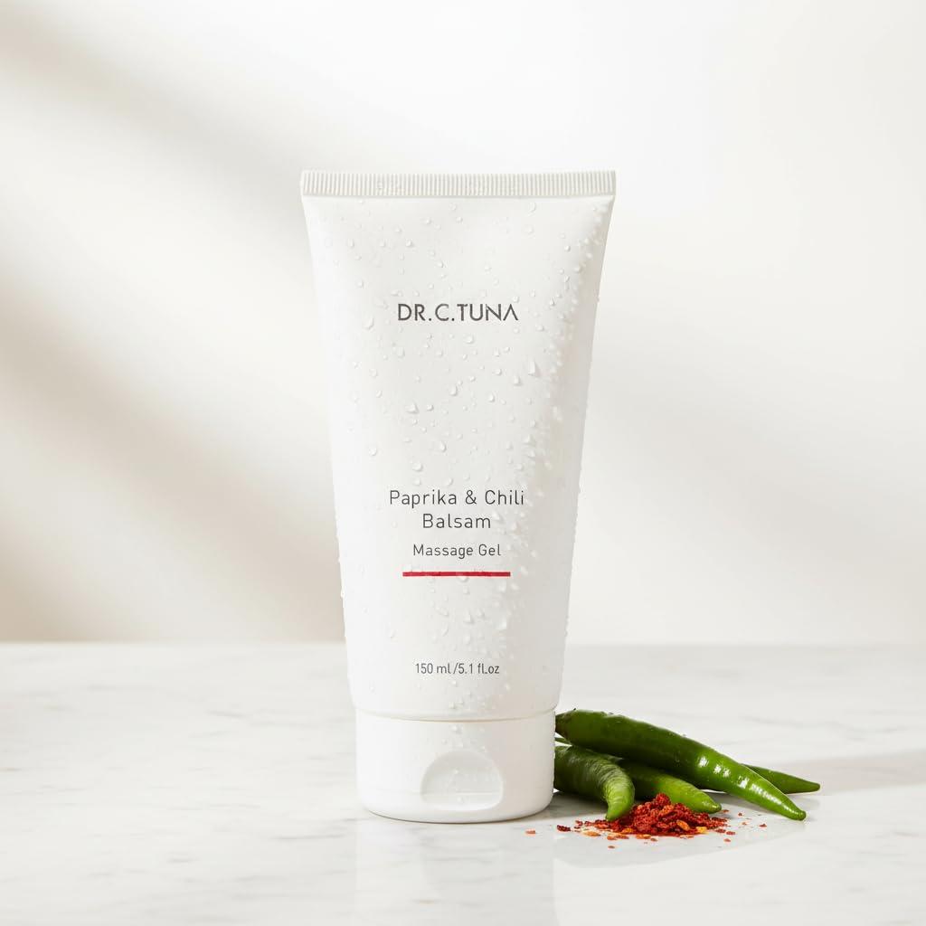 FARMASi FARMASi Paprika & Chili Balsam, Soothing Warming Massage Gel, Helps Ease Muscle Tension and Supports Relaxation & Recovery, Smooth Non-Greasy Body Balm, 5.1 fl oz