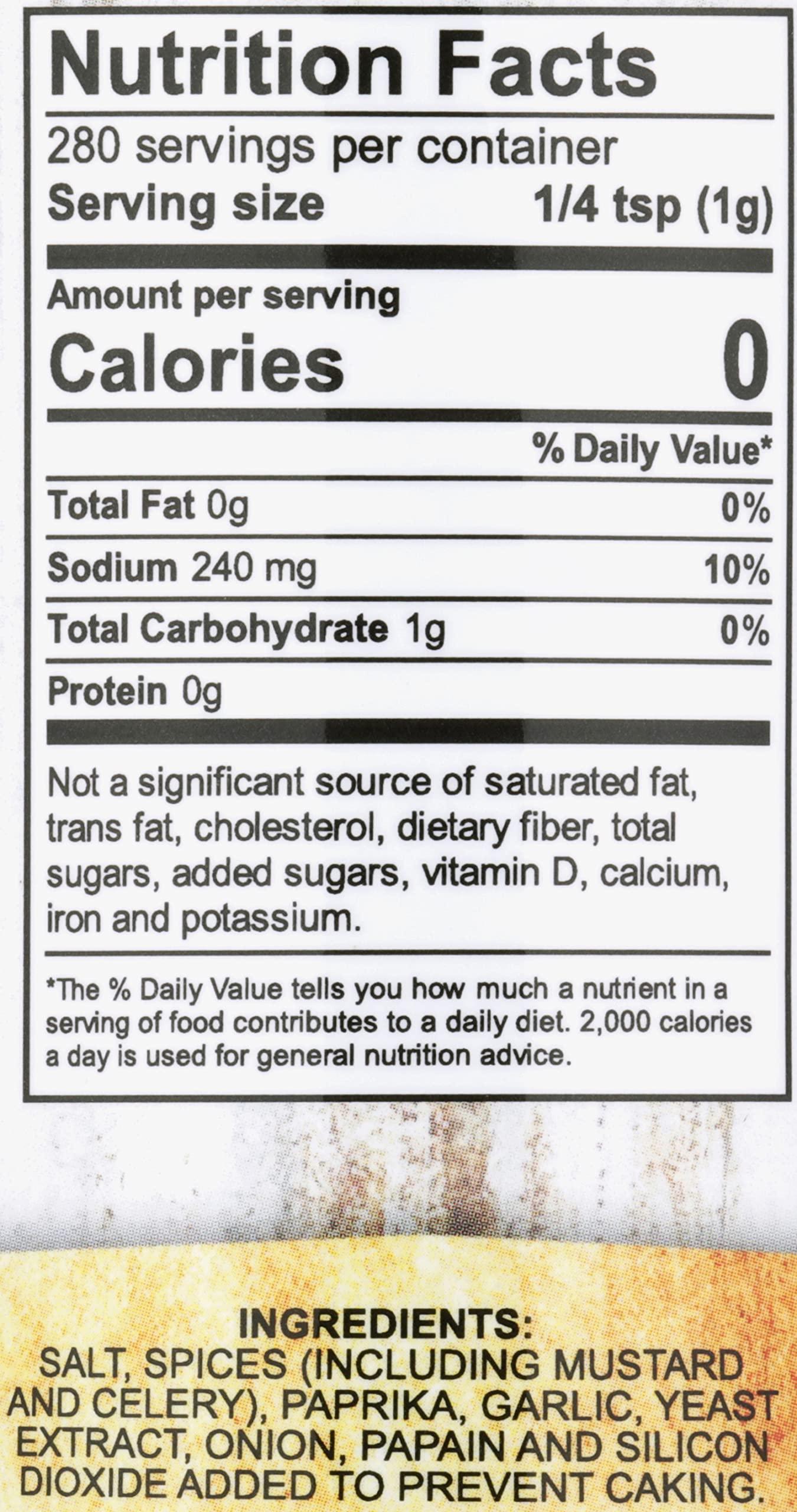 Adams Extract Adams Texas Style Smoked Brisket Low N’ Slow Rub, 9.89 Ounce Bottle (Pack of 3)