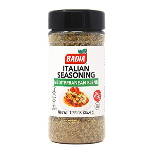 Badia Badia Italian Seasoning Mediterranean Blend, 1.25 Ounce (Pack of 6)