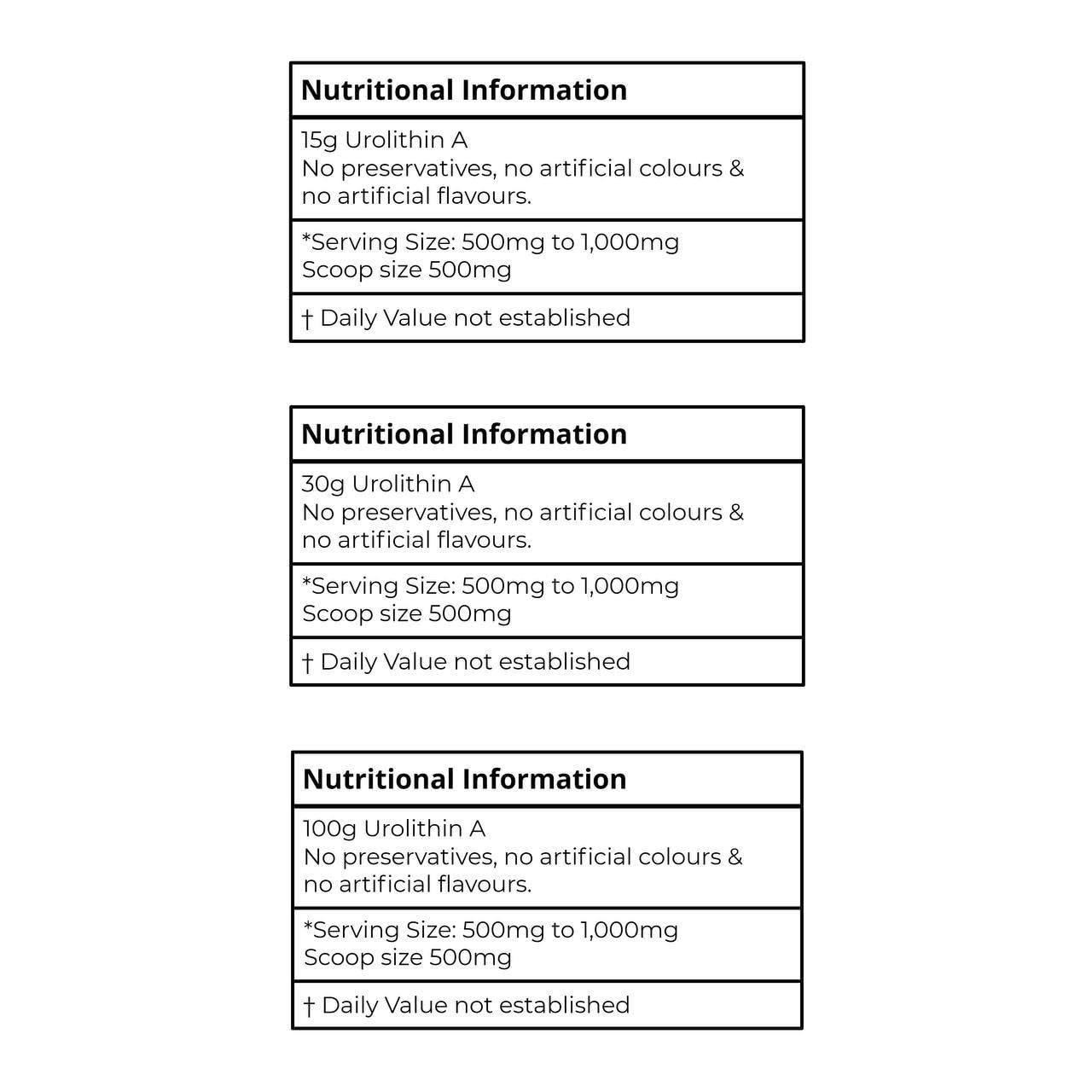 aeternum aeternum UA Urolithin A Powder 100g
