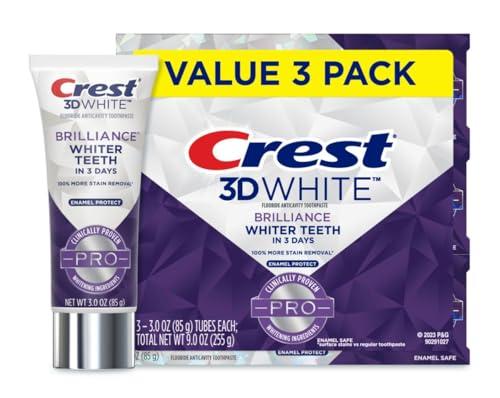Crest Crest 3D White Brilliance Pro Enamel Protect 3oz 3 Pack