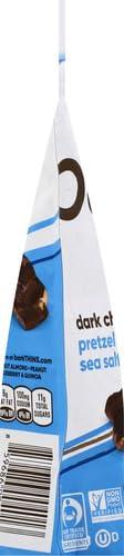 barkTHINS barkTHINS Dark Chocolate, Pretzel and Sea Salt Snacking Chocolate Bag, 4.7 oz