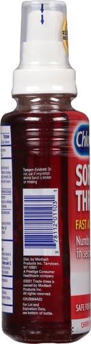 Chloraseptic Chloraseptic Sore Throat Spray, Cherry, 6 fl oz, 1 Bottle (Pack of 2)