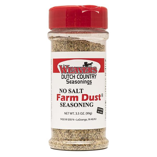 Weavers Dutch Country Seasonings Weavers Dutch Country Farm Dust Seasonings No MSG (No Salt, 3.5oz)