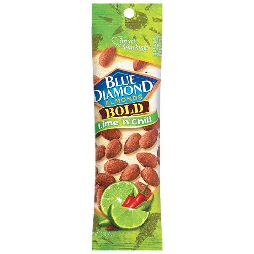 Blue Diamond Almonds Blue Diamond Almonds, Lime and Chili, 1.5-Ounce Packages (Pack of 12)