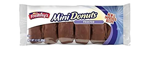 Mrs. Freshley's Mrs. Freshley's Donut Variety Assortment, Chocolate Frosted, Crunch, and Powdered Sugar, Pack of 12