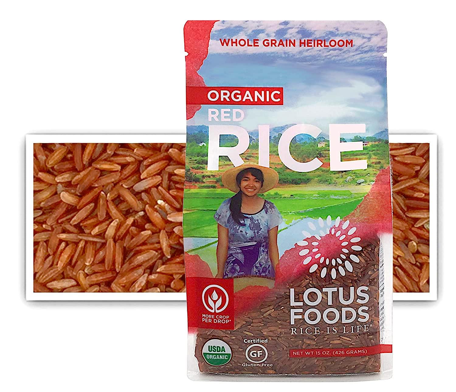 Lotus Foods Lotus Foods Organic Red Rice, slightly nutty flavor, 15 Ounce